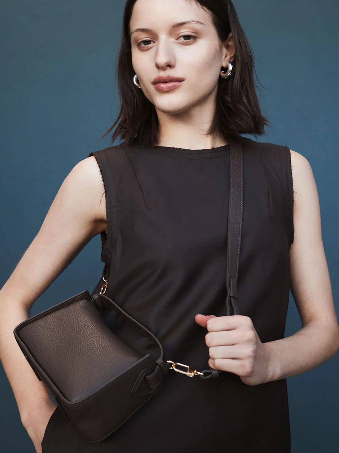 The Horse - Mini Clementine Bag - Charcoal