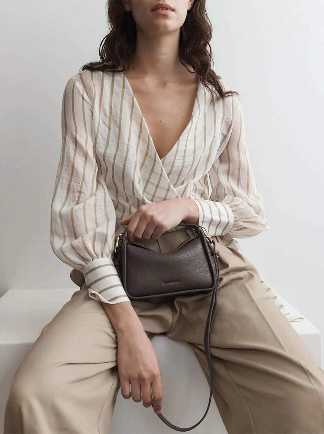The Horse - Mini Clementine Bag - Charcoal