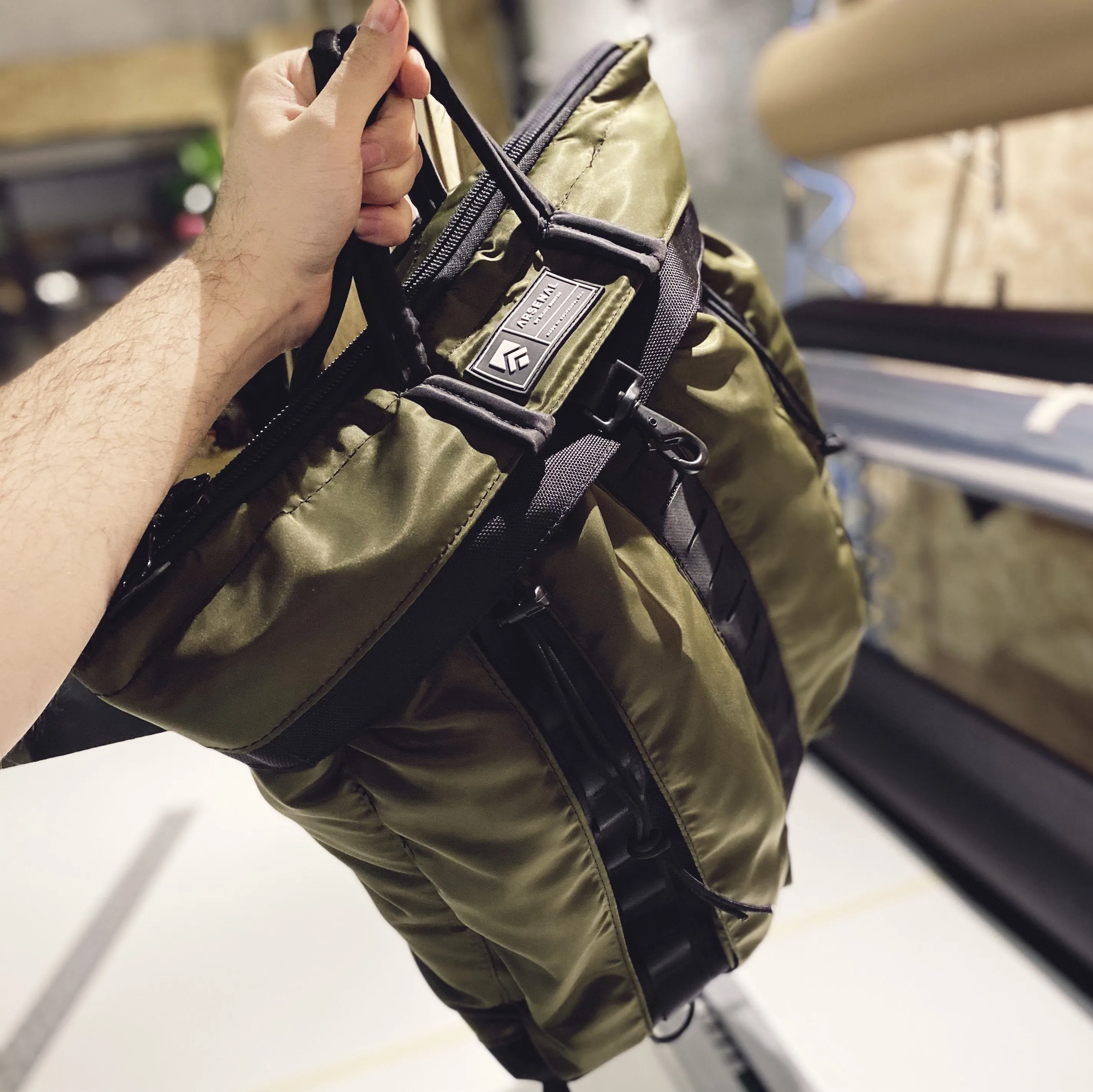 The Hotshot | Nylon Aviator Helmet Bag