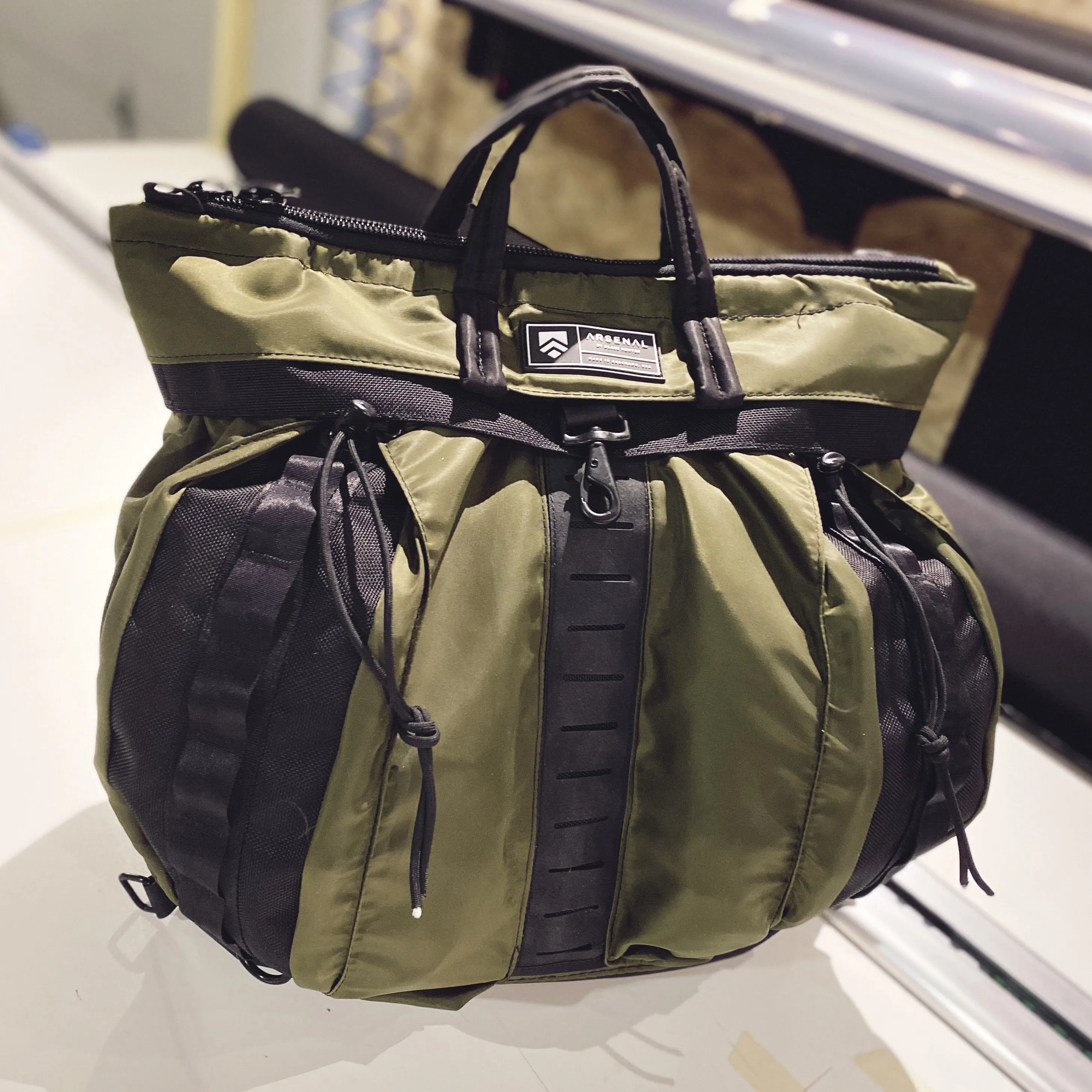 The Hotshot | Nylon Aviator Helmet Bag