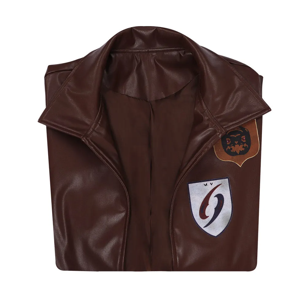 The Mando Season 3 Captain Carson Teva Cosplay Costume Outfits Halloween Carnival Party Disguise Suit