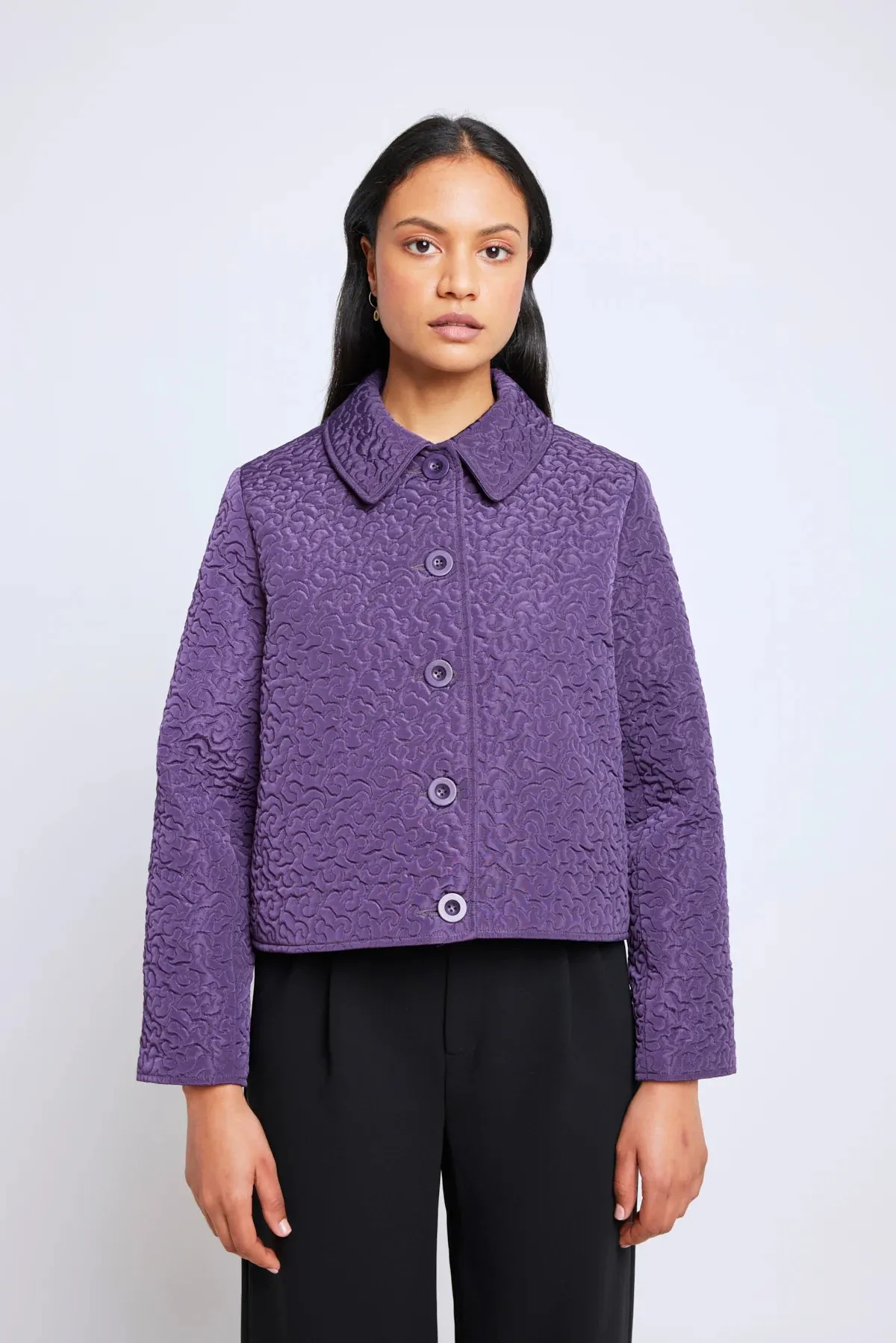 The Mind Boggles Jacket | Purple