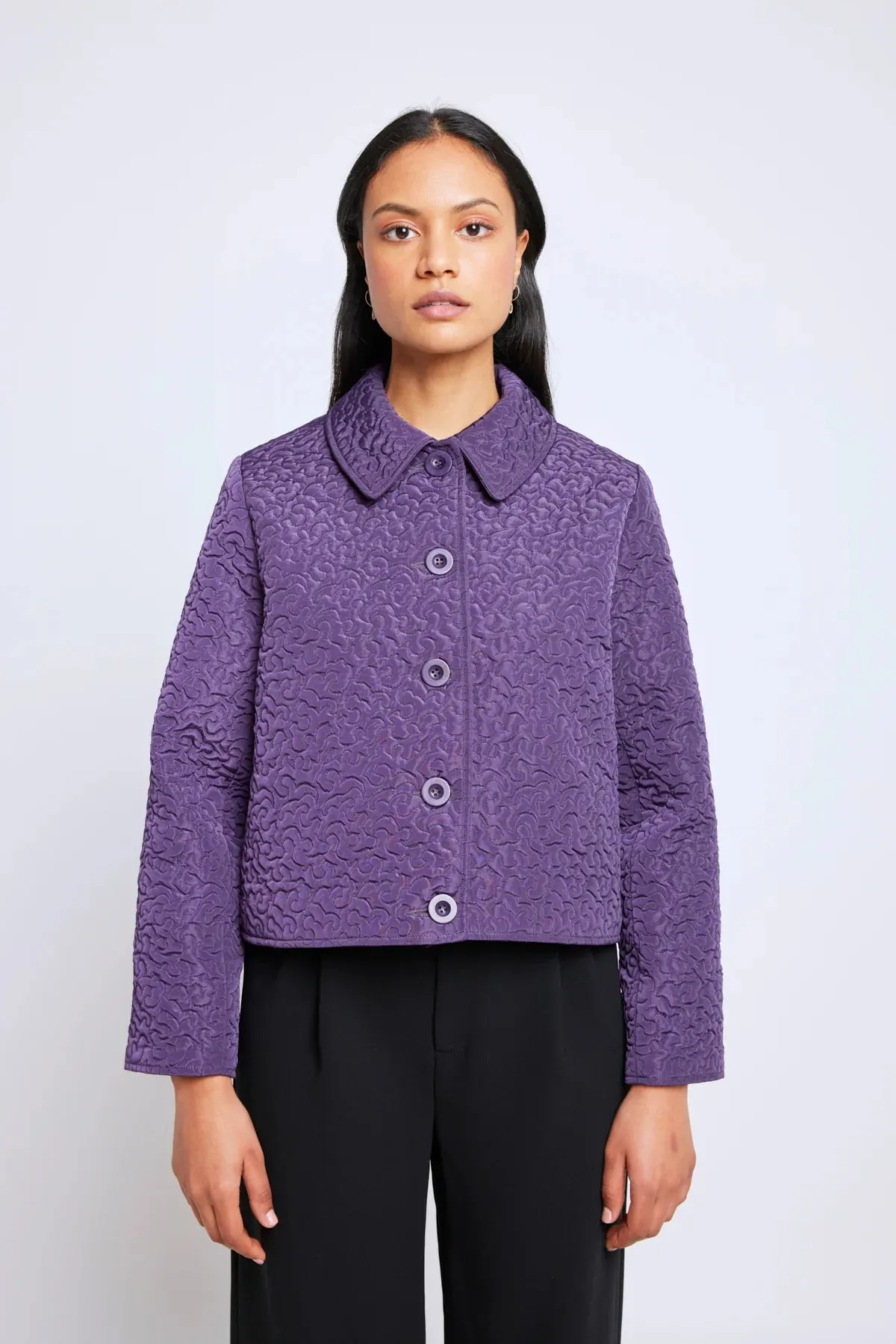 The Mind Boggles Jacket | Purple