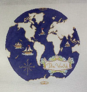 The Plum Stitchery 257 15W Atlas Pillow