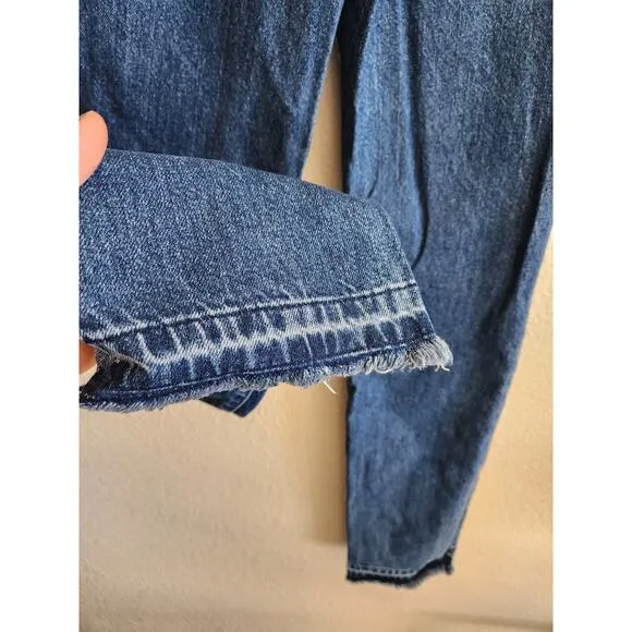 The Ragged Priest Women's Neon Snake Skin Denim Jeans 24 (00)