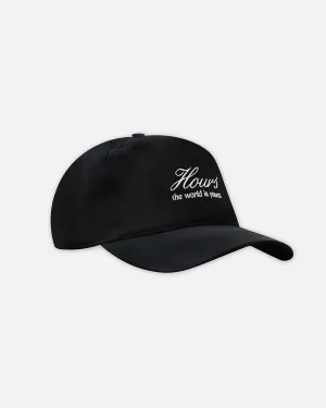 The World is Yours Nylon Cap - Black
