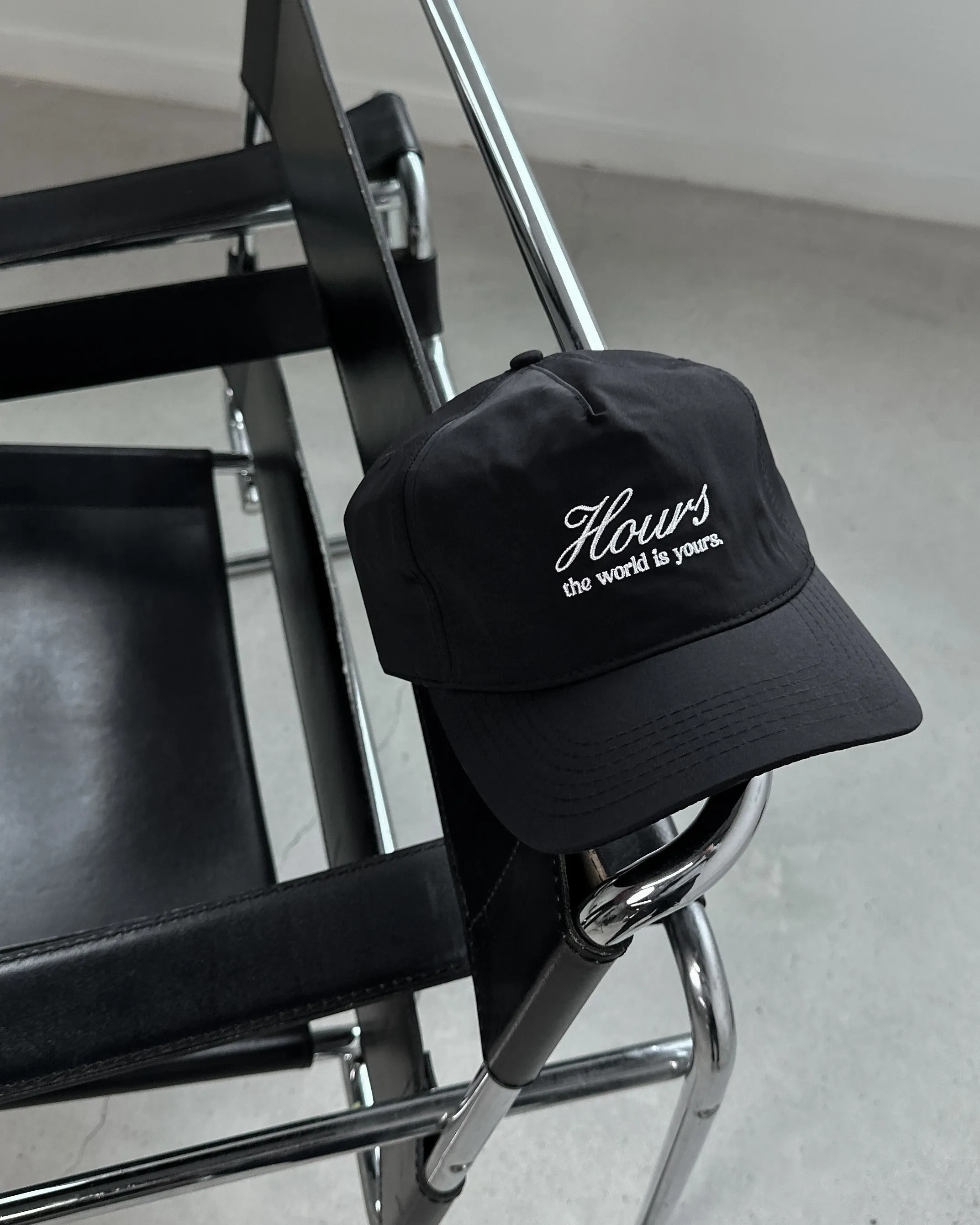 The World is Yours Nylon Cap - Black