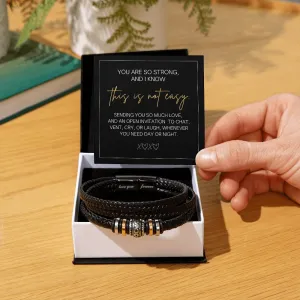 This Is Not Easy Men's Bracelet