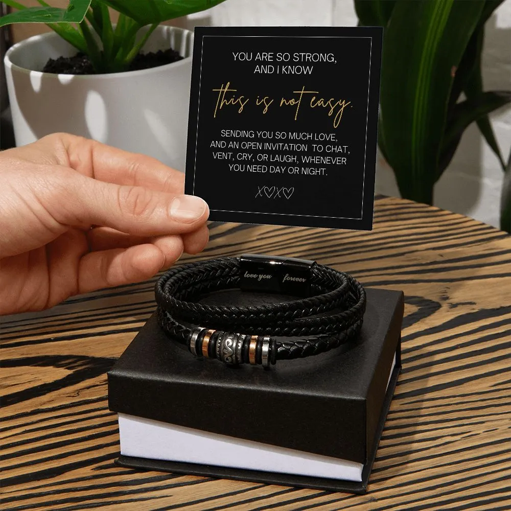 This Is Not Easy Men's Bracelet