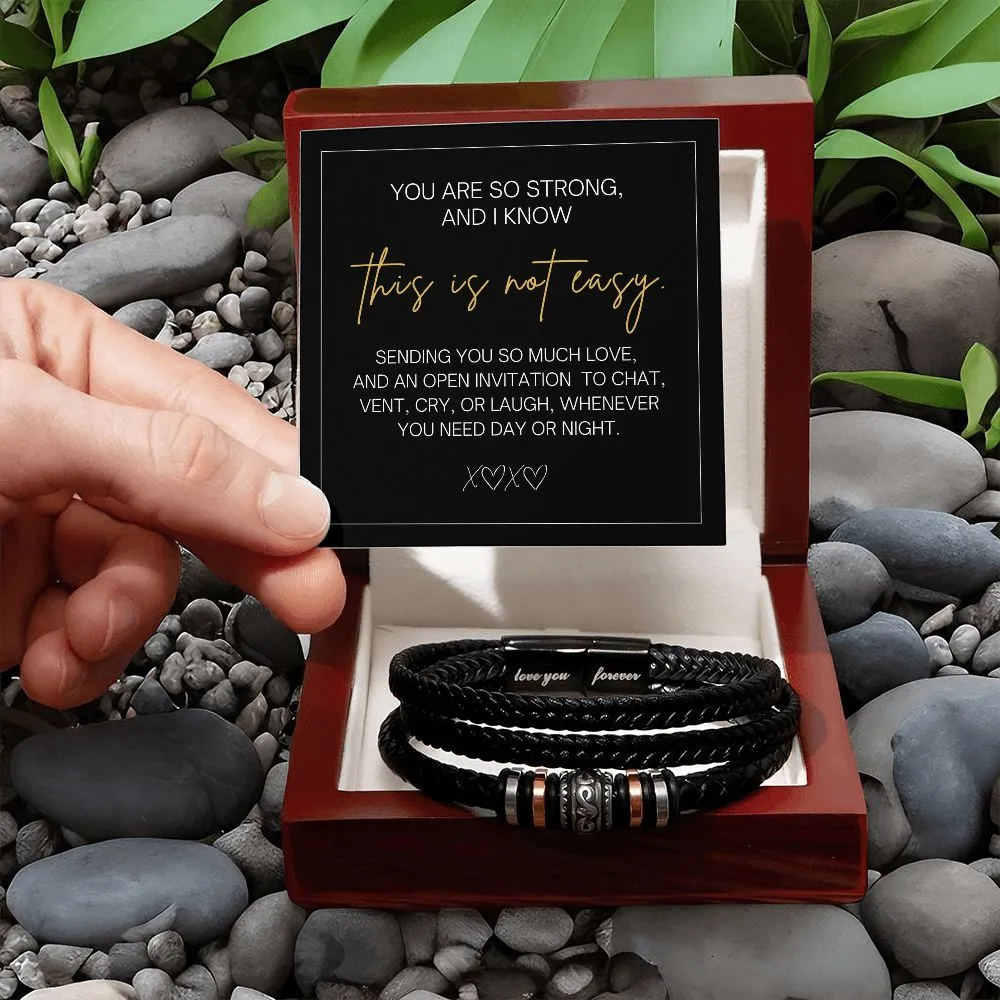 This Is Not Easy Men's Bracelet