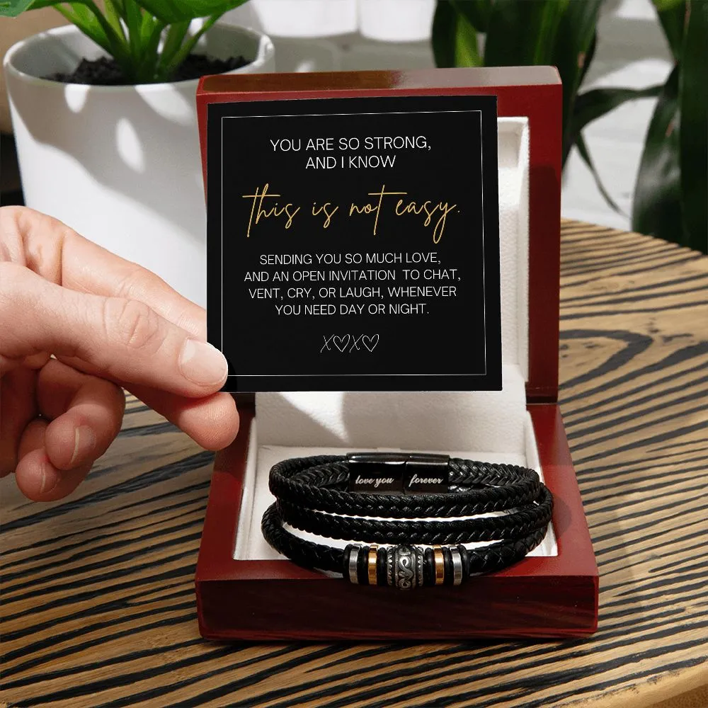 This Is Not Easy Men's Bracelet