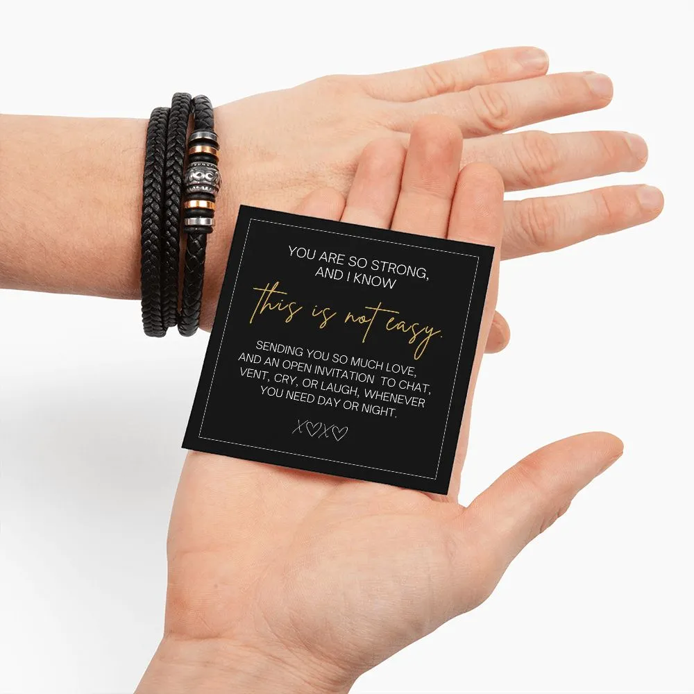 This Is Not Easy Men's Bracelet