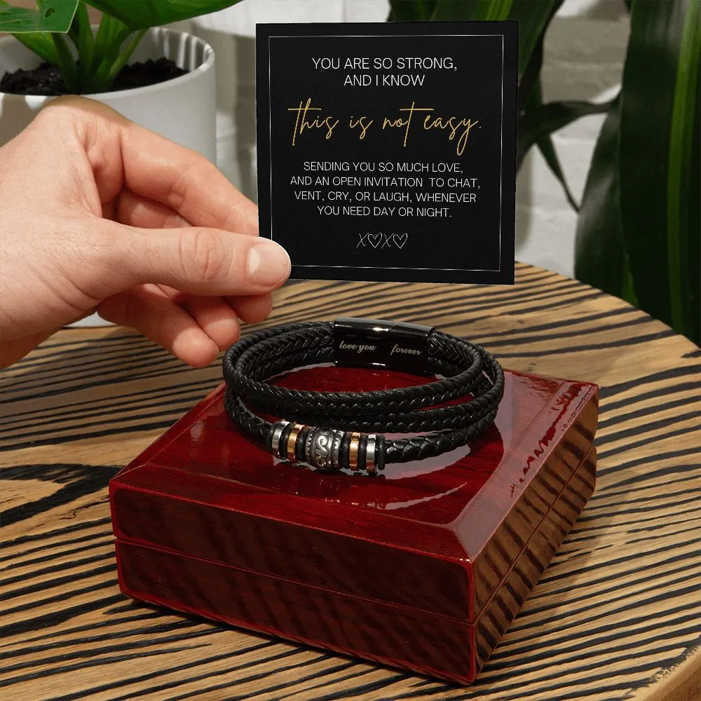 This Is Not Easy Men's Bracelet