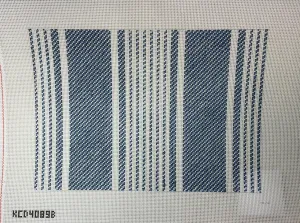 Ticking Pillow Canvas- Blue KCD4089B