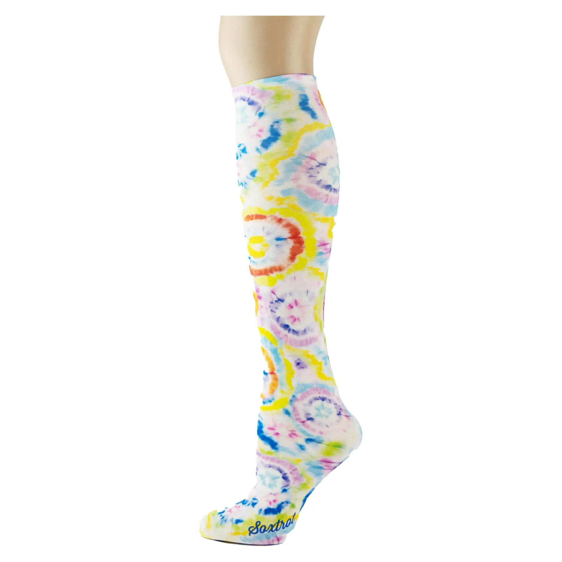 Tie Dye Party Tweener Knee Highs