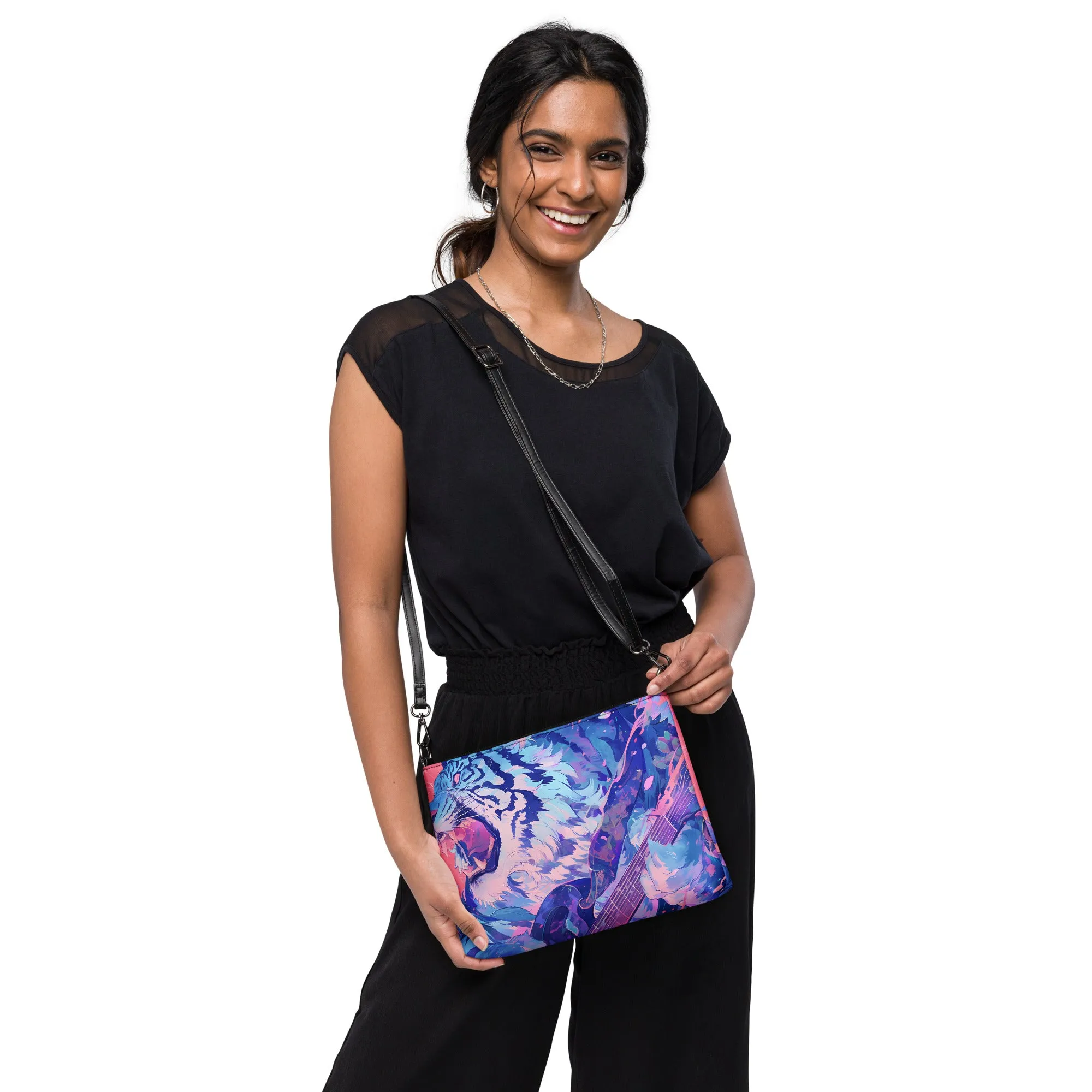 Tiger Guitar Crossbody bag
