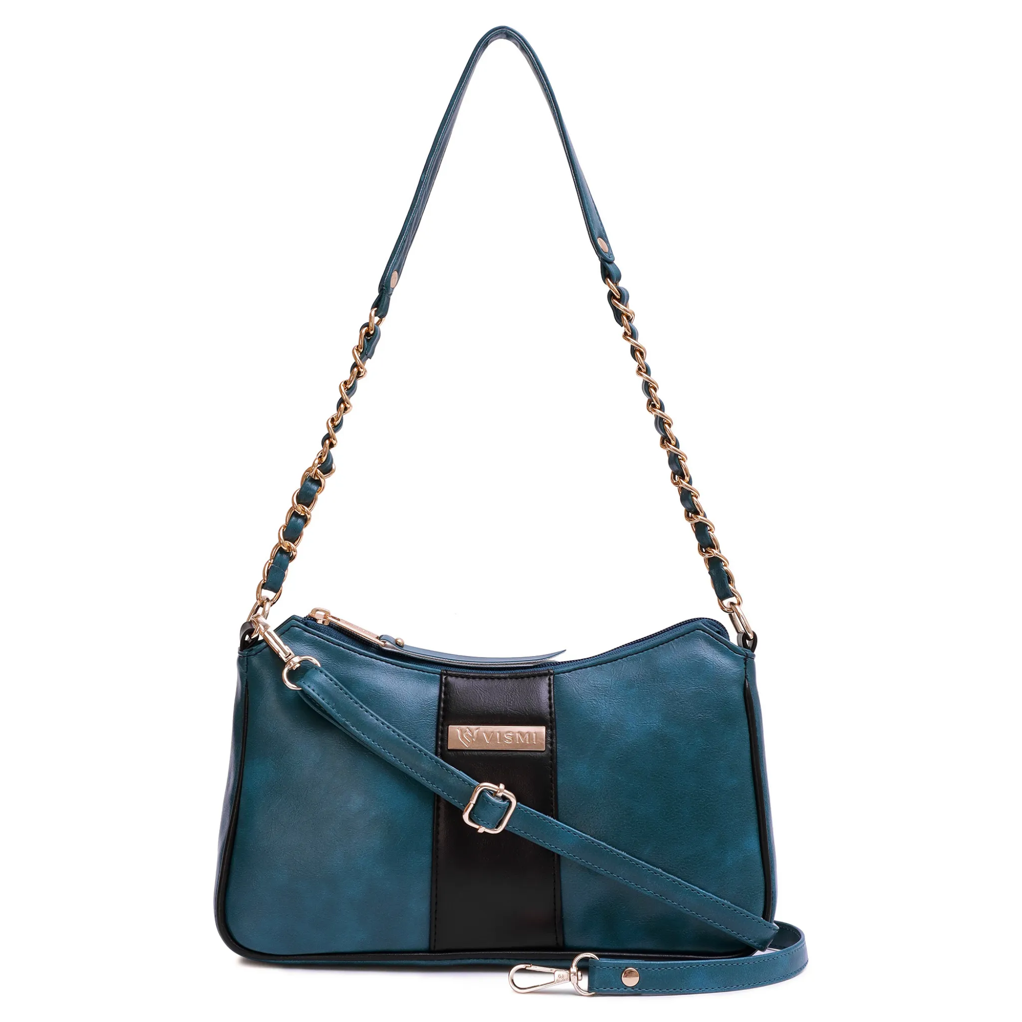 Timeless Glam Evening Bag - Teal blue