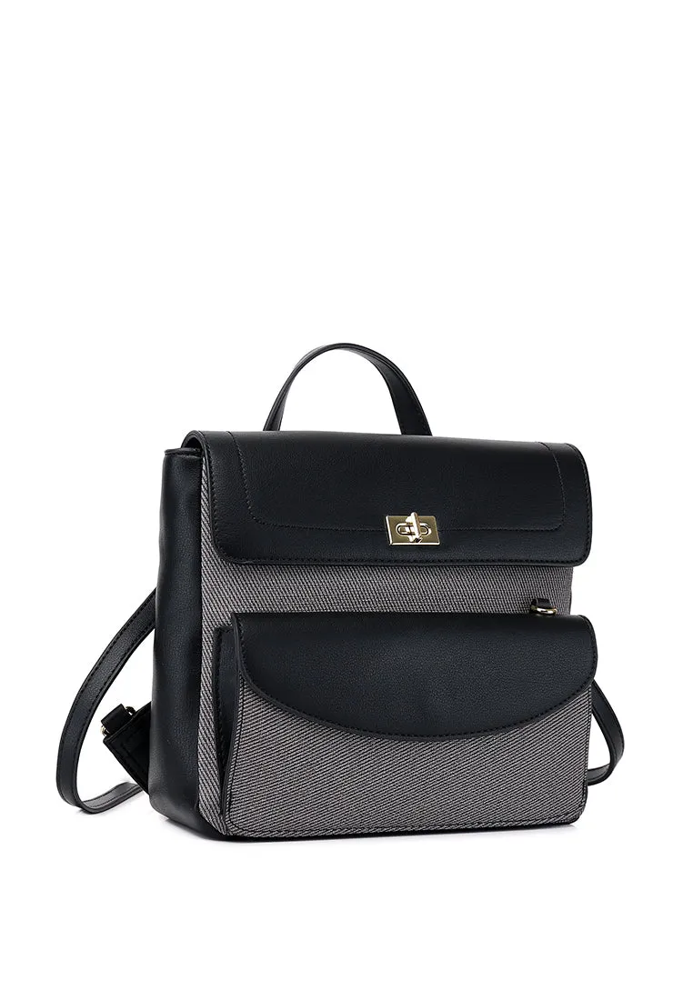 Toastful 3-ways Backpack (Black)