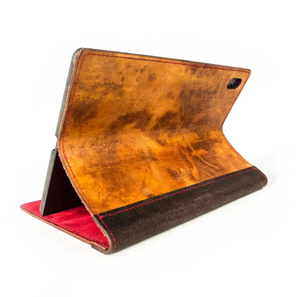 Traveler Leather iPad case