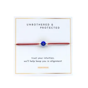 Unbothered & Protected String Bracelet