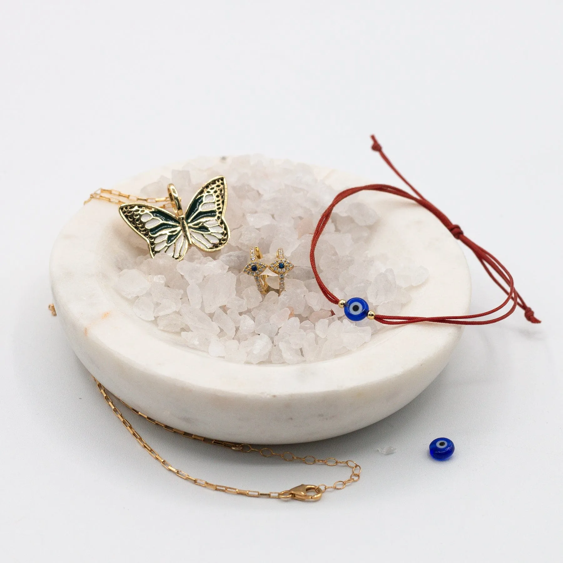 Unbothered & Protected String Bracelet