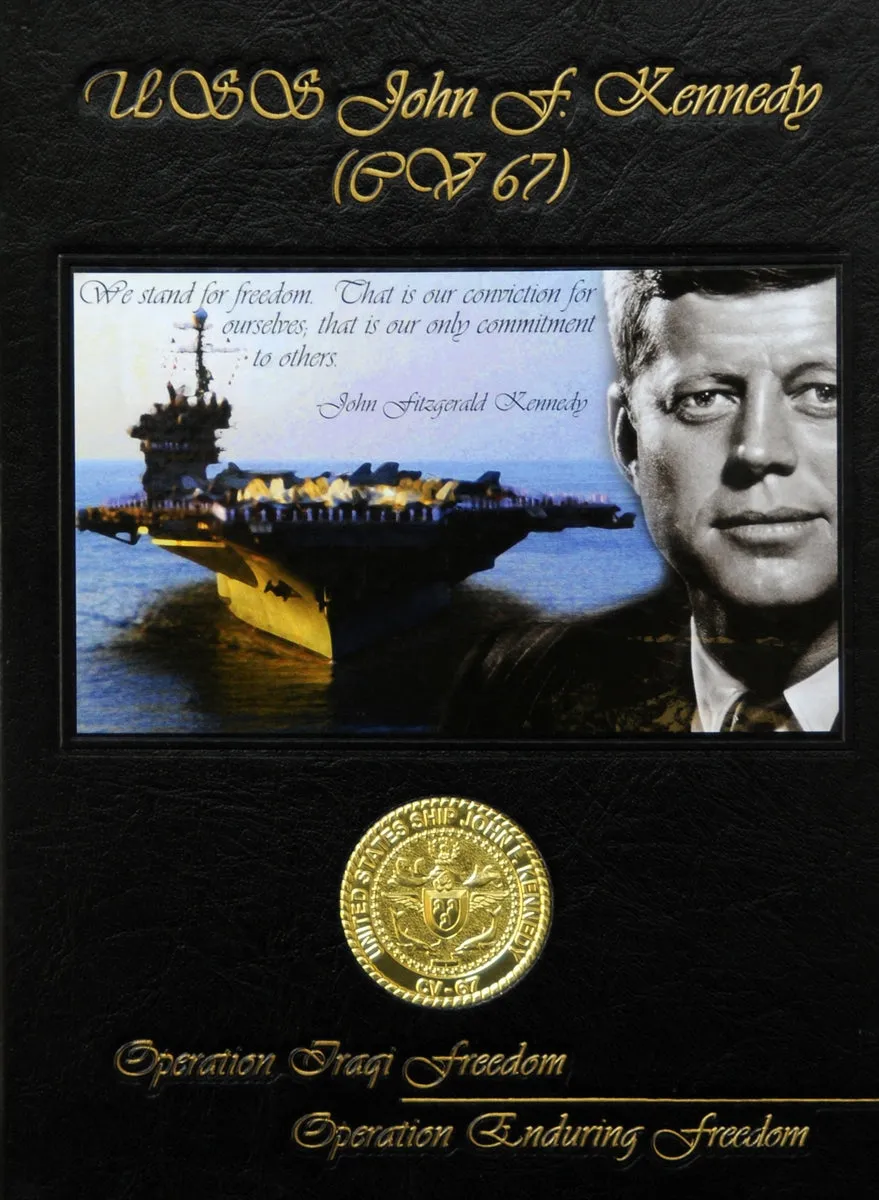 USS John F. Kennedy (CV 67) 2004 Deployment Cruisebook