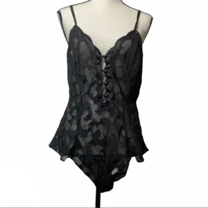 Vintage Gold Label Victoria Secret nightie one piece Medium