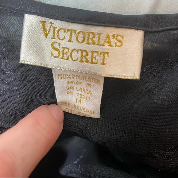 Vintage Gold Label Victoria Secret nightie one piece Medium
