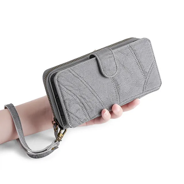 Wallet Faux Leather For Samsung Galaxy