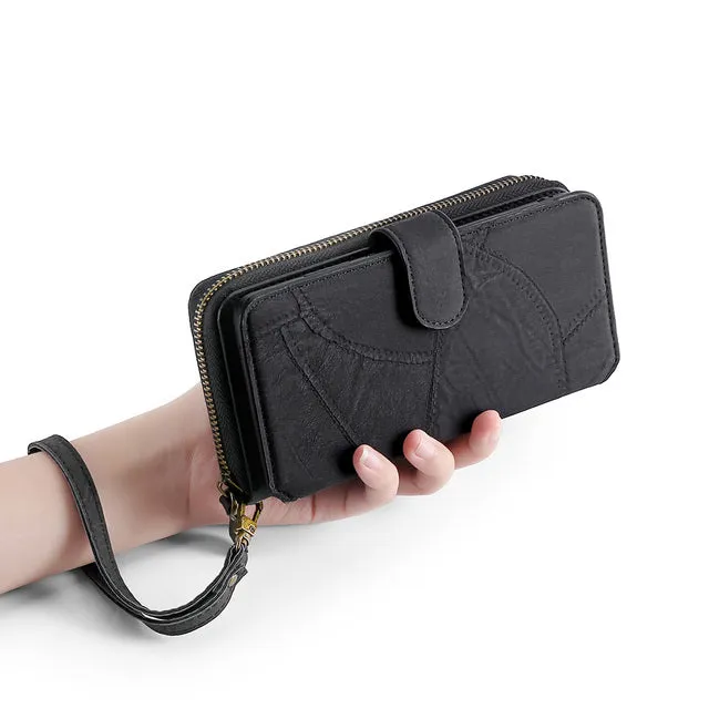 Wallet Faux Leather For Samsung Galaxy