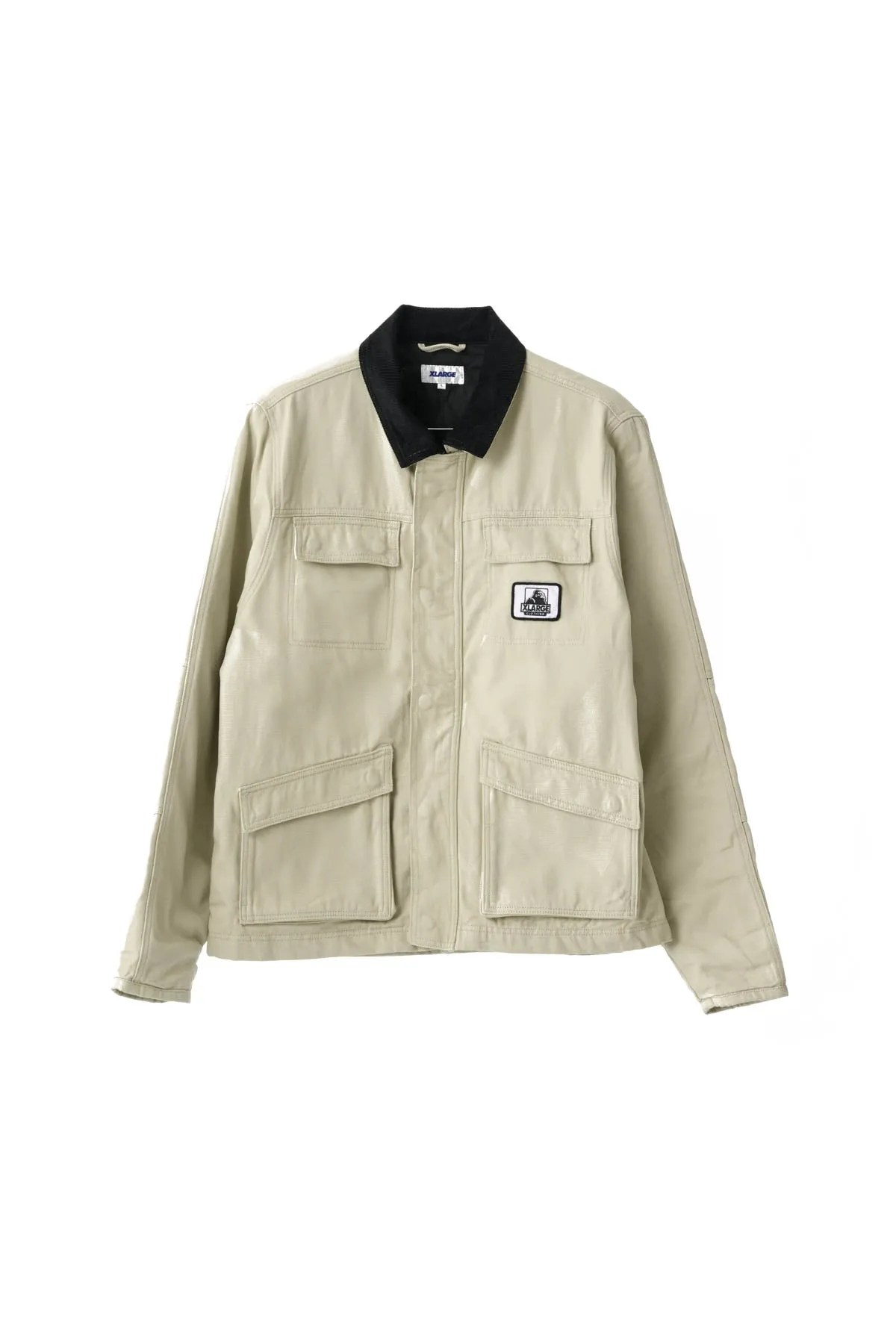 WASHED SHOP JACKET - BONE