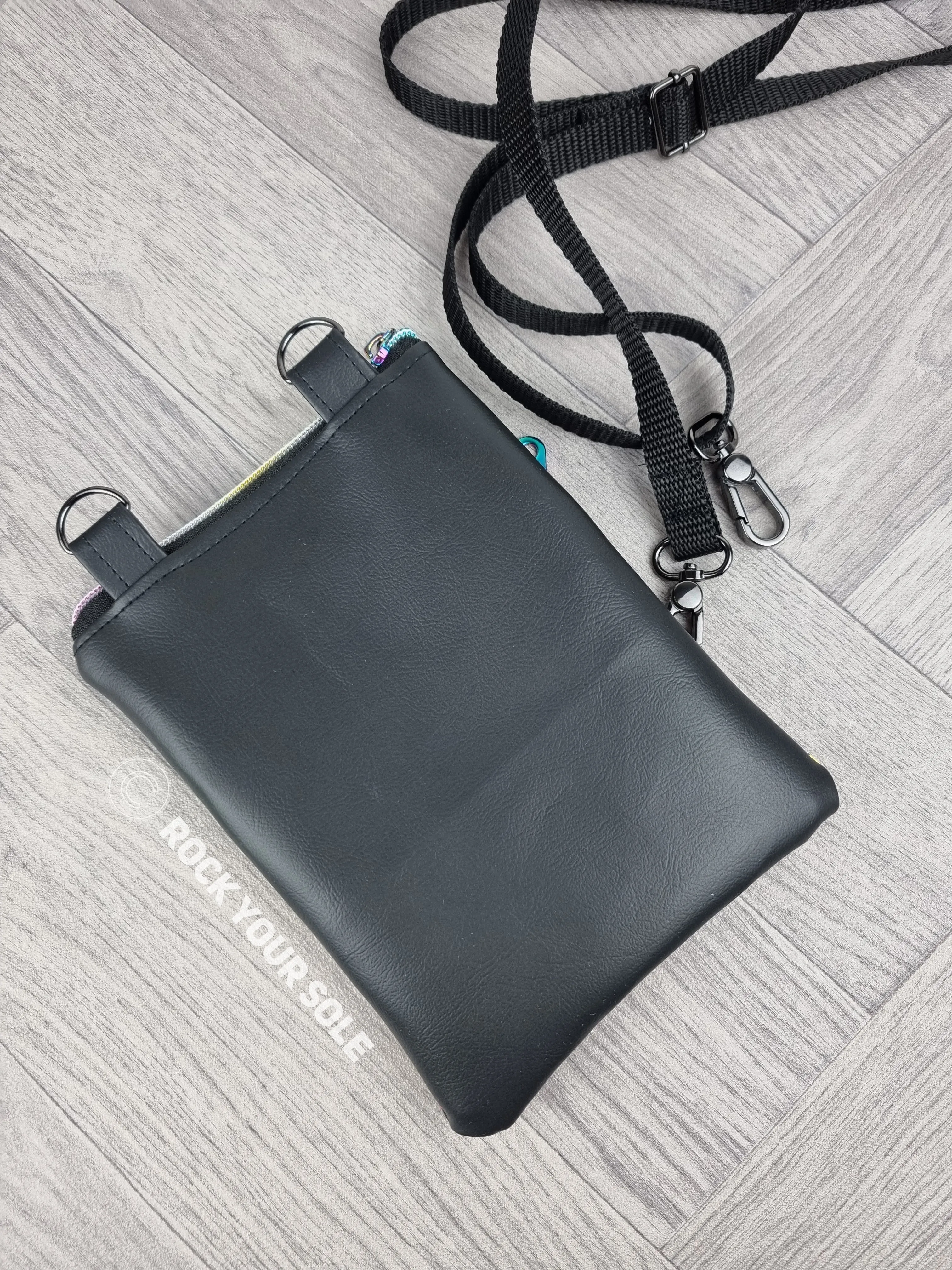 Wednesday Window Faux Leather Crossbody Bag