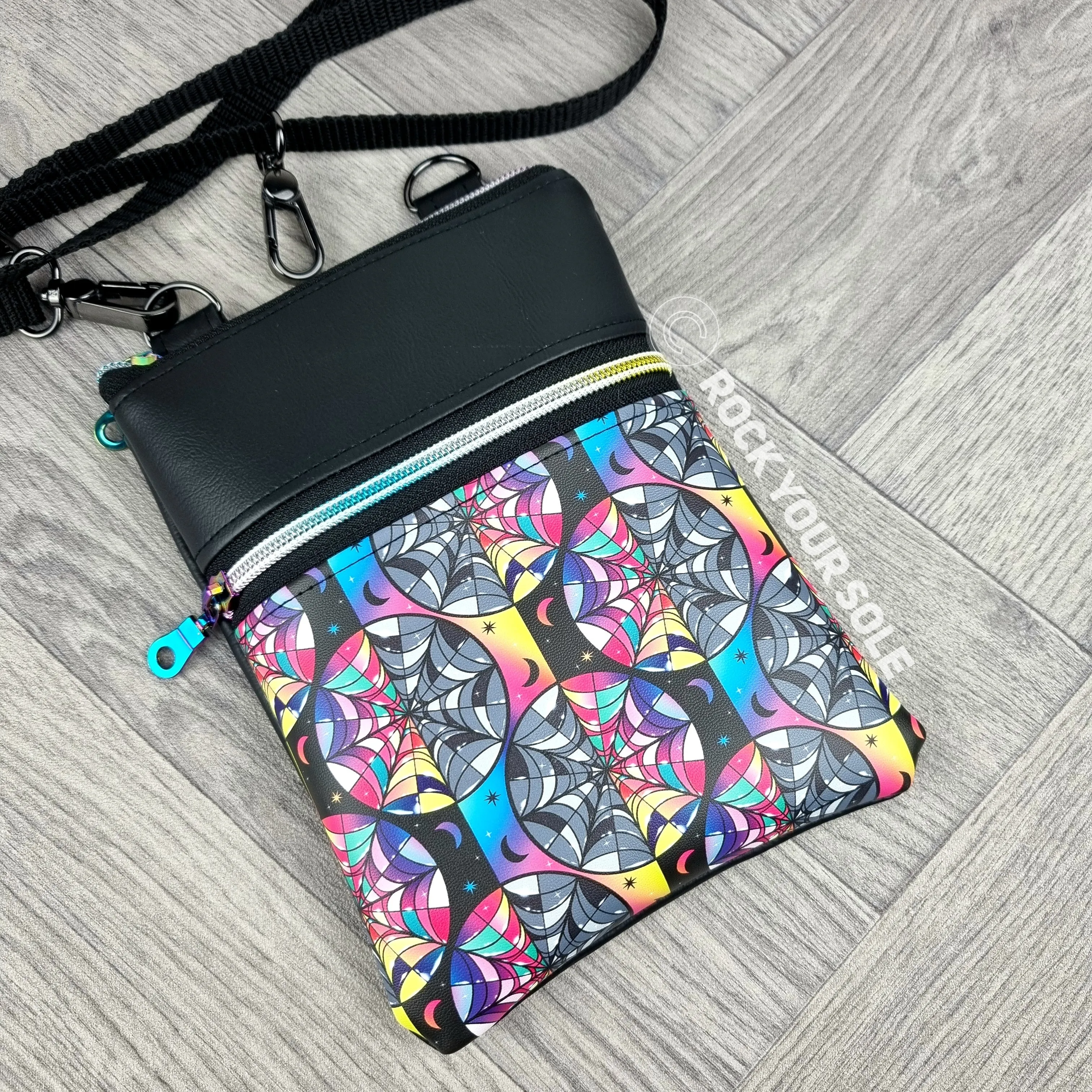Wednesday Window Faux Leather Crossbody Bag