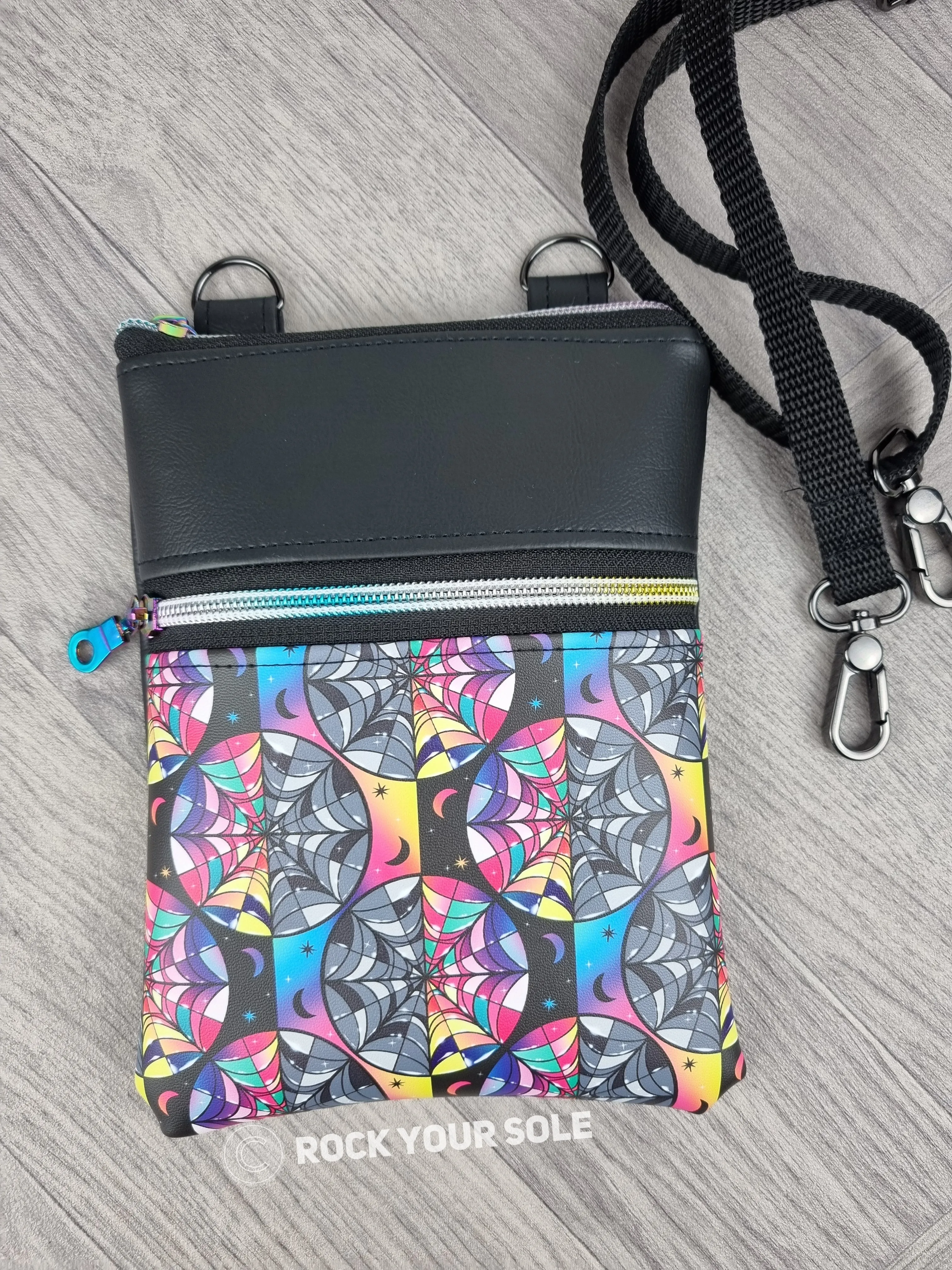 Wednesday Window Faux Leather Crossbody Bag