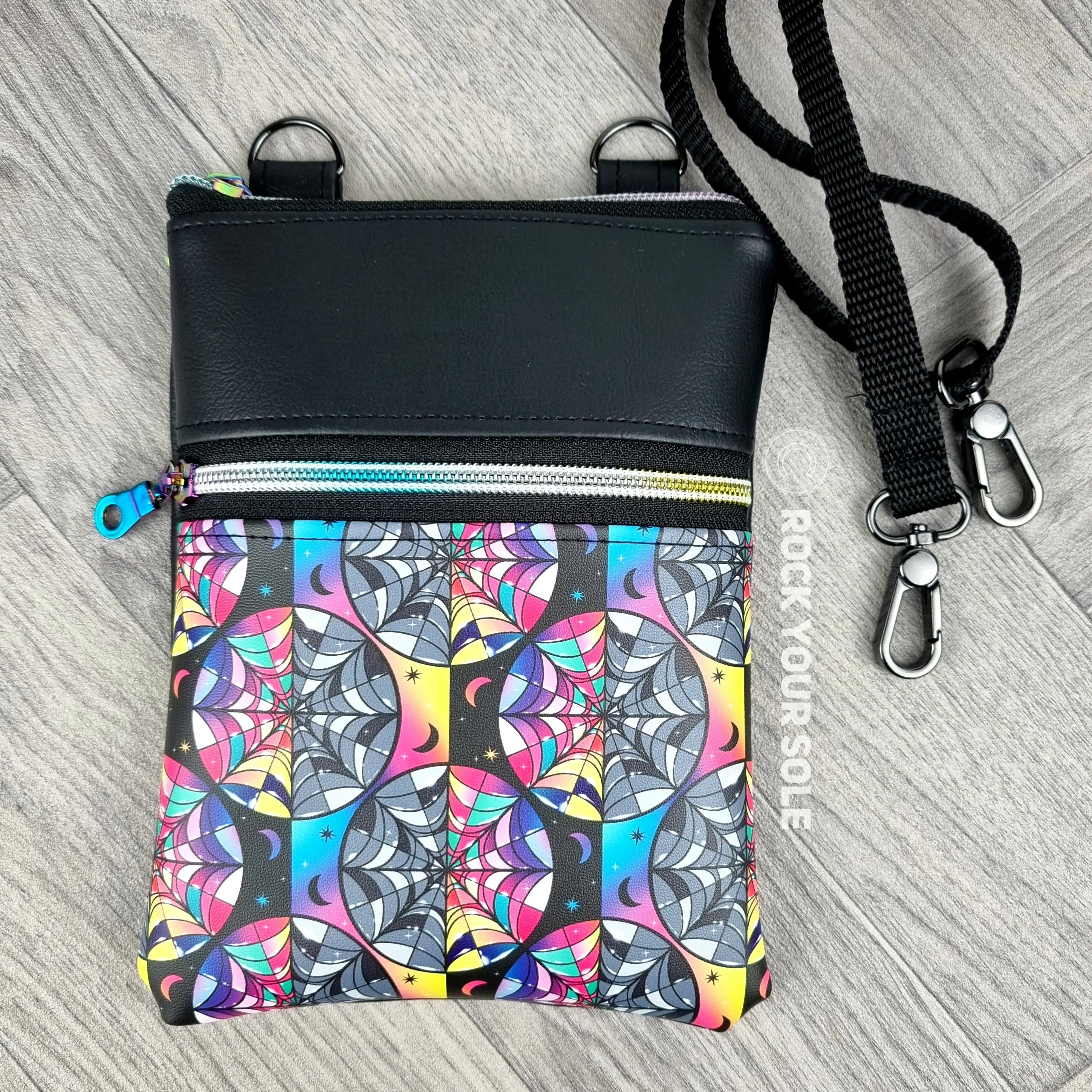 Wednesday Window Faux Leather Crossbody Bag