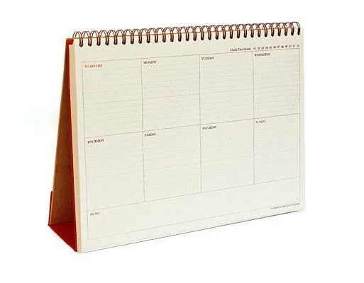 Weekly Planner - Red