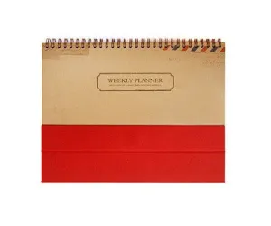 Weekly Planner - Red