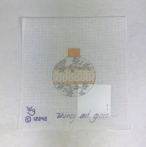 Whimsy & Grace WG 12242 Silver and Gold Reflection