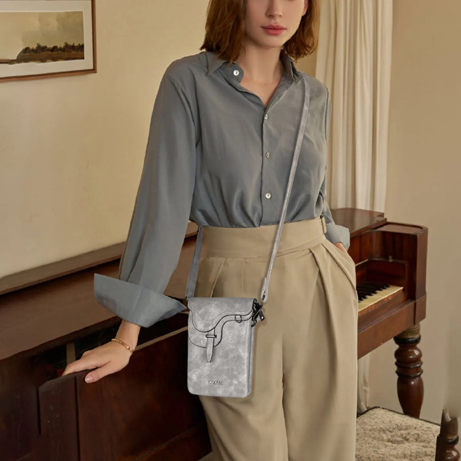 Wholesale Series-Icolrae Crossbody Zipper Bag