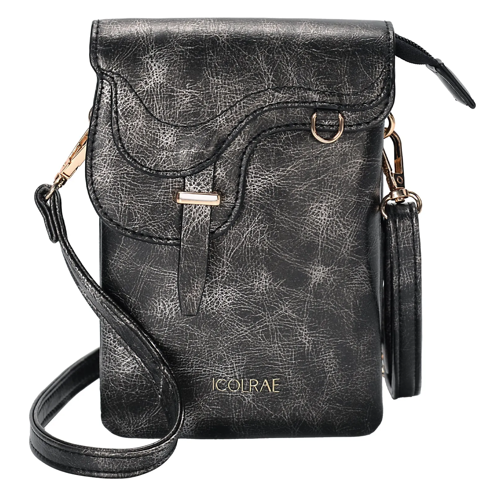 Wholesale Series-Icolrae Crossbody Zipper Bag