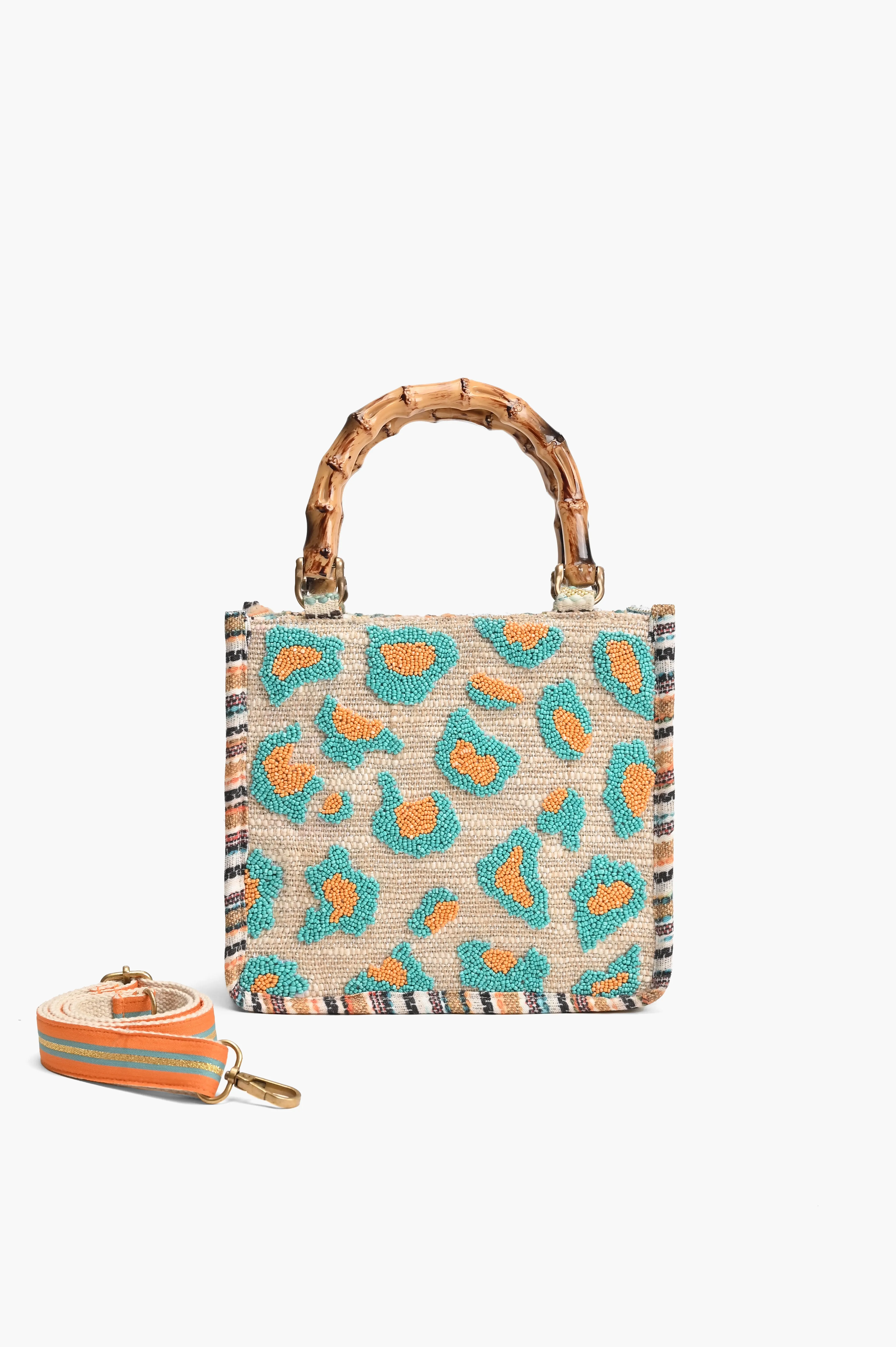 Wild Leopard Handheld Tote