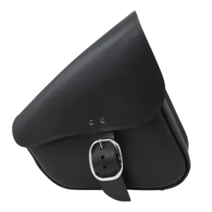 Willie & Max - Swingarm Bag - Black/Chrome Buckle