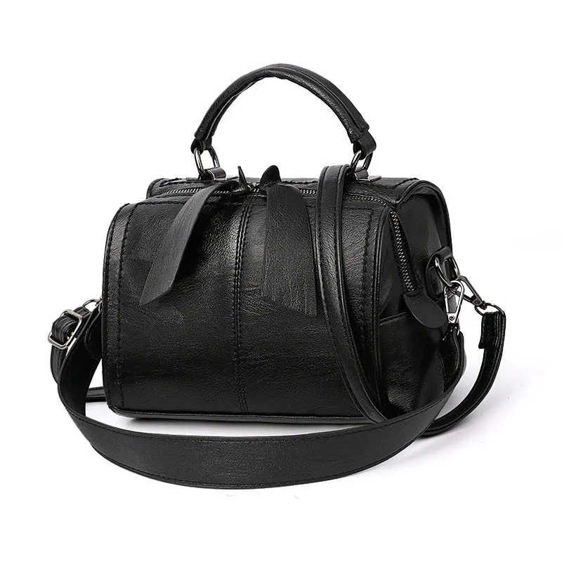 Winter Soft PU Leather Shoulder Messenger Bag