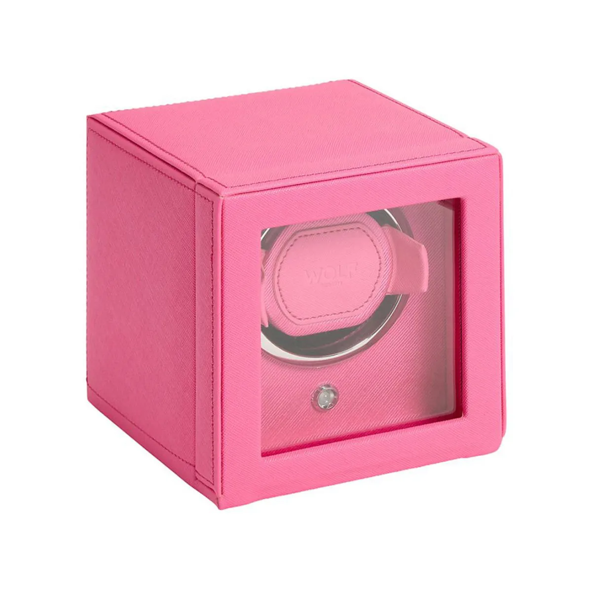 Wolf Cub Single Watch Winder with Cover