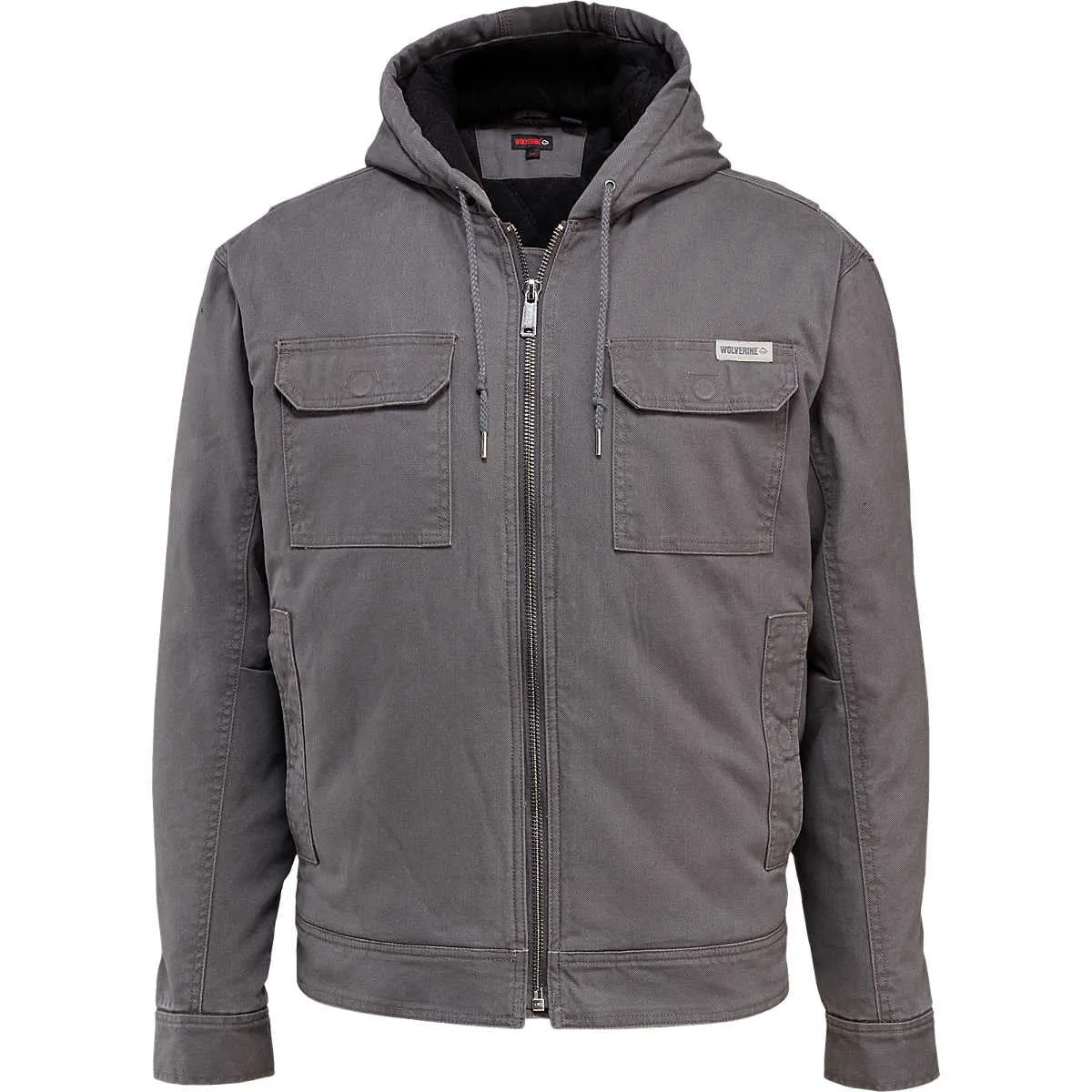 Wolverine Men's Lockhart Canvas Regular Jacket - Granite - W1204970-045