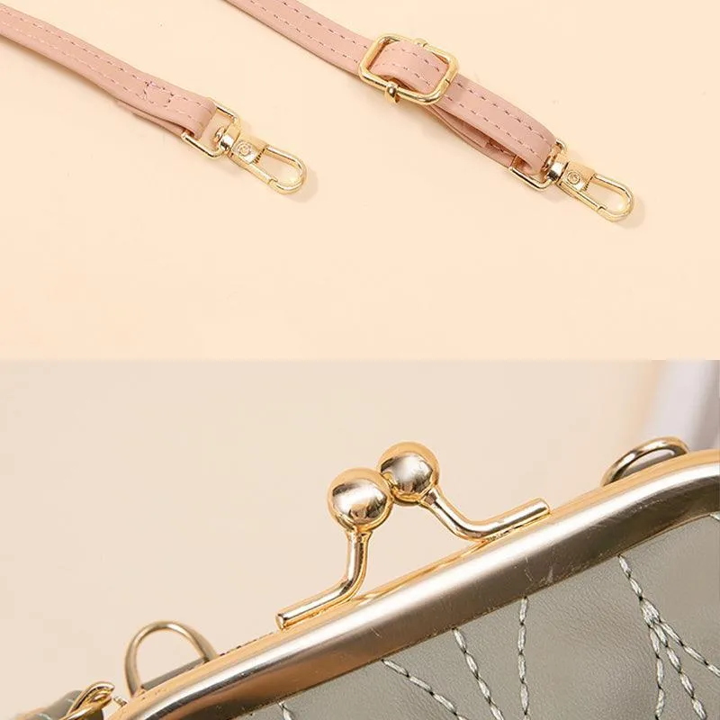 Women Mobile Phone Bag Pu Leather Purse Wallet Shoulder Pouch Small Crossbody Au