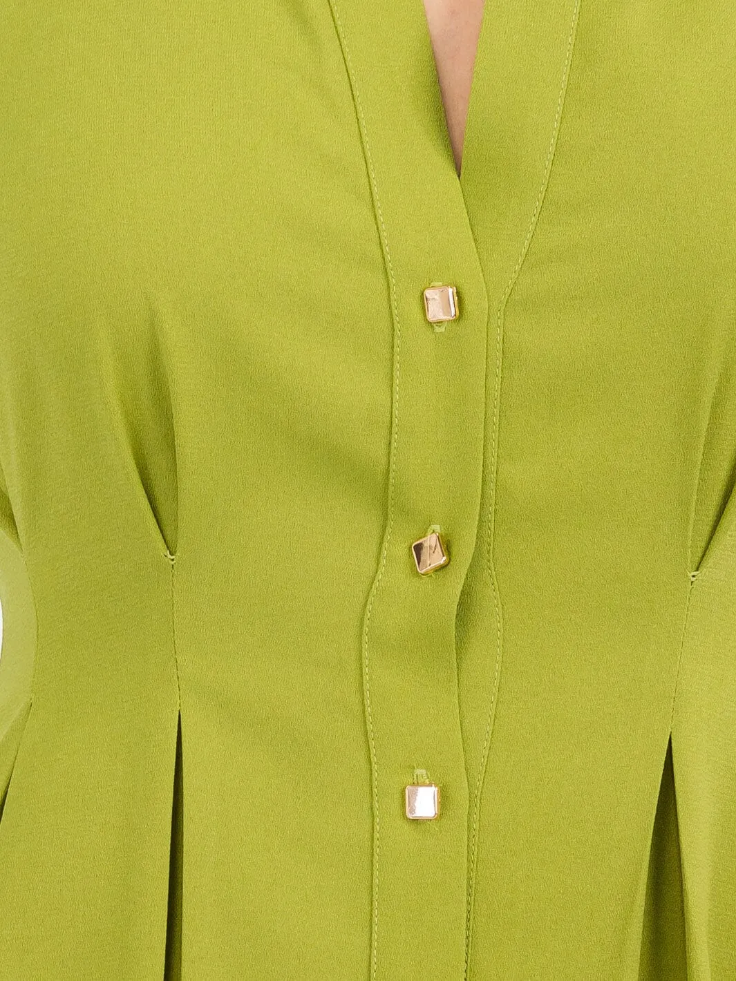 WOMEN'S LONG SLEEVE BUTTON UP MAXI DRESS