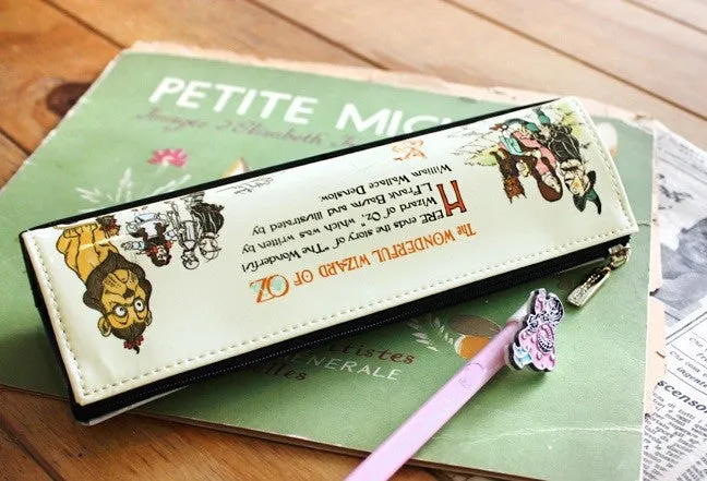 Wonderful Wizard Of Oz Pencil Case - Ivory Enamel