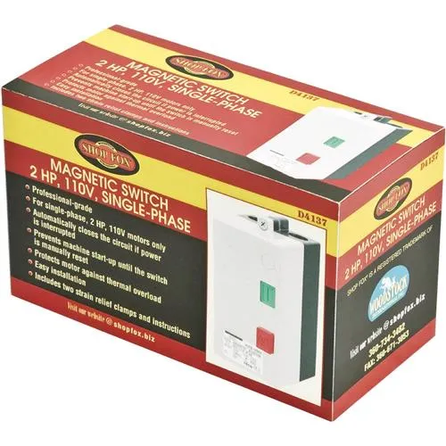 Woodstock D4137 Magnetic Switch - 2HP/110V/1PH