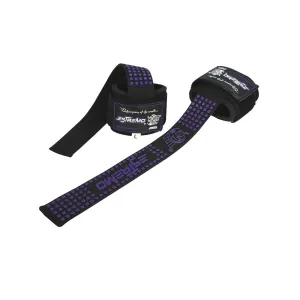 Wrist Support Bar Lifting Straps - Purple
